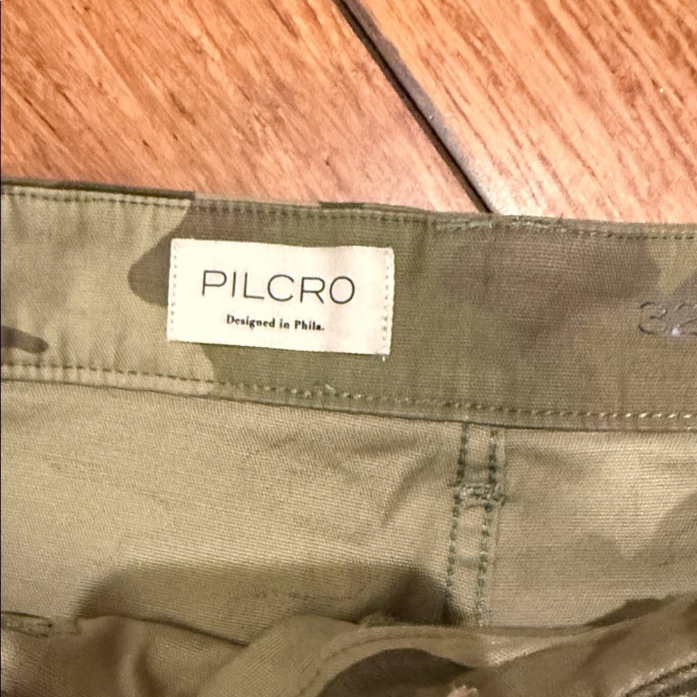 Anthropologie Pilcro New Sz 32 Barrel Camo Pants - Picture 4 of 13